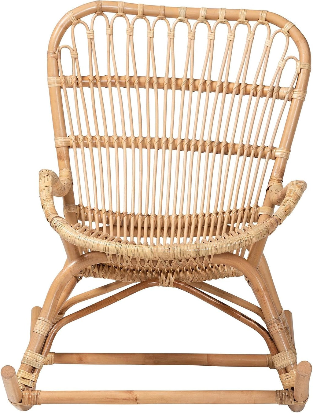 Mahin Natural Rattan Rocking Chair