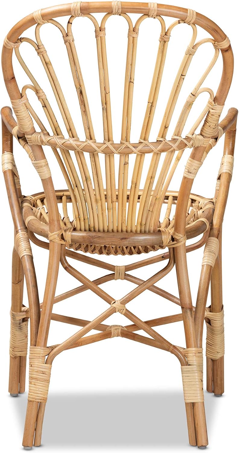 Sheraton Honey Rattan Dining Chair