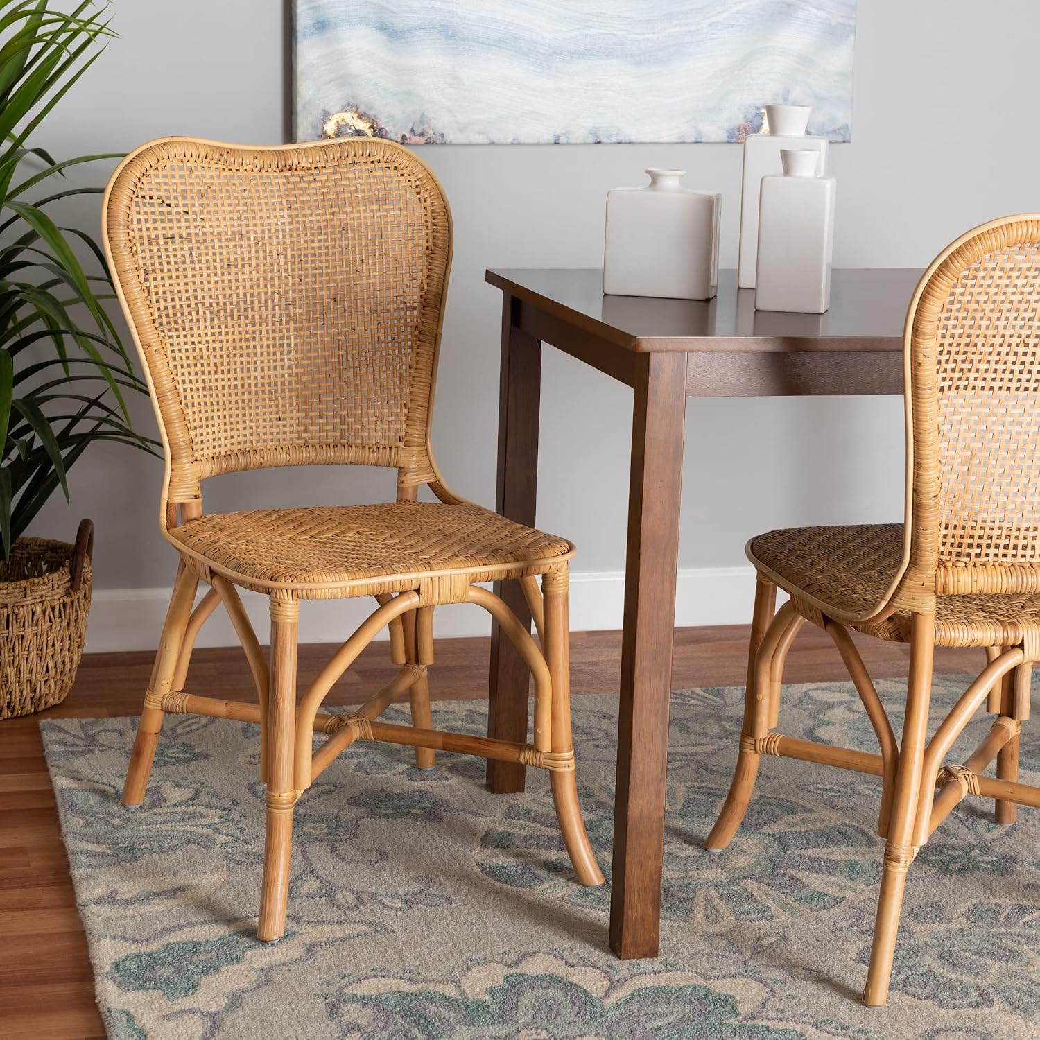 Irene Natural Rattan Dining Chair